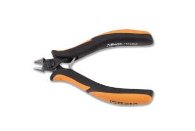 Beta tronchese per elettronica a taglienti diagonali rasi impugnatura bimateriale 1185BM