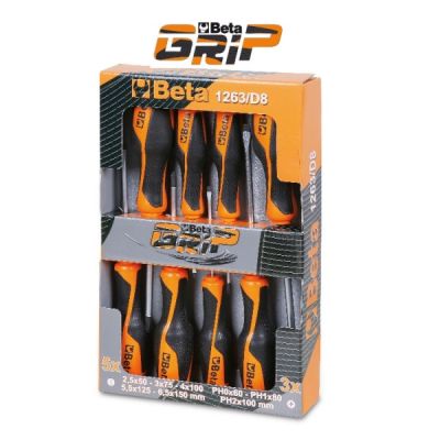 Beta kit 8 giraviti Betagrip misti 1263/D8