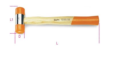 Beta mazzuole in plastica 1390