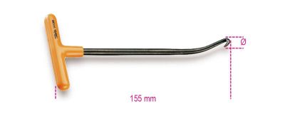 Beta attrezzo ad uncino per trazionamento molle 1410/M