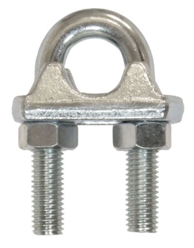 Carcano morsetti a cavallotto per fune stampati a caldo A156