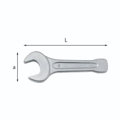 Usag chiavi a forchetta semplici a percussione 249