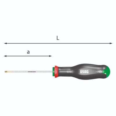 Usag giraviti per viti impronta TORX Tamper Resistant 324 STX