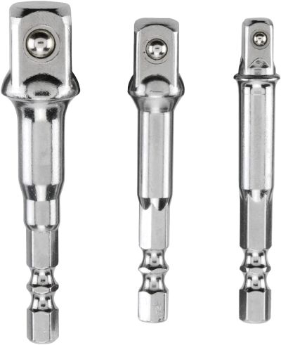 Kwb kit 3 adattatori per chiavi a bussola 105310