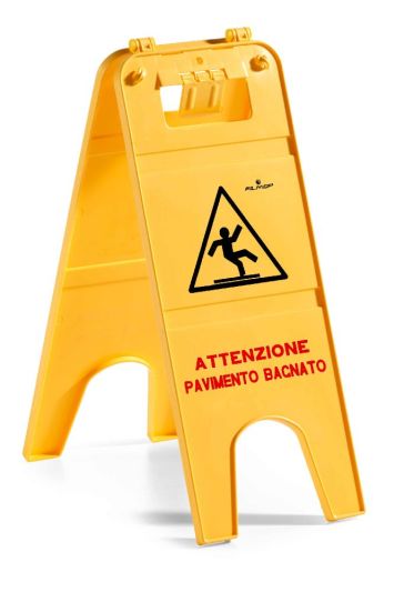 Filmop cartello pavimento bagnato 8614