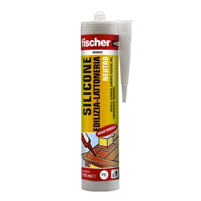 Fischer Silicone edilizia-lattoneria neutro SBM