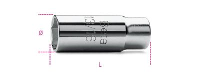 Beta chiavi a bussola attacco quadro femmina 1/2