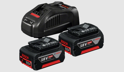 Bosch kit 2 batterie GBA 18V 5.0AH + caricabatteria GAL 1880 CV