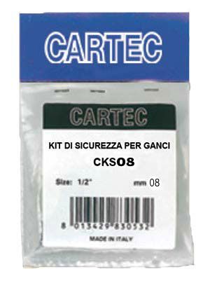 Carcano kit di sicurezza per ganci CKS