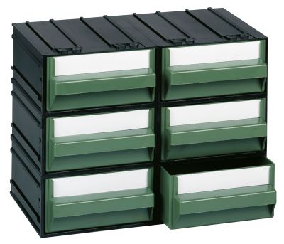 Mobil Plastic cassettiera componibile C 6 cassetti Serie MINI