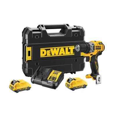 Dewalt trapano avvitatore XR 12 V + 2 batt. 2 Ah + caricatore