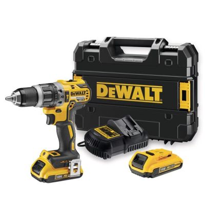 Dewalt kit trapano avvitatore a percussione XR 18 V DCD796D2-QW