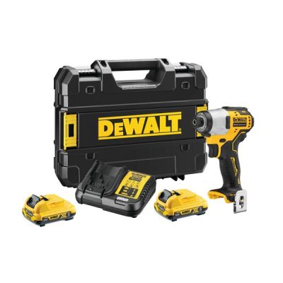 Dewalt kit avvitatore a impulsi attacco 1/4