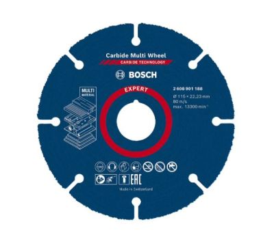 Bosch disco da taglio EXPERT CARBIDE MULTI WHEEL