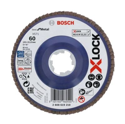 Bosch disco lamellare LOCK X571 BEST FOR METAL