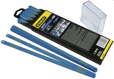 Stanley kit 100 lame per metallo al cobalto 1-15-558