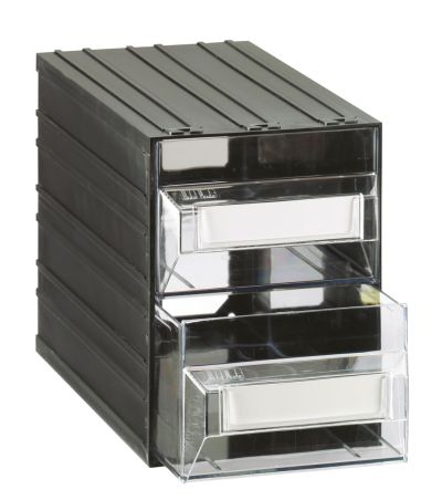 Mobil Plastic cassettiera modulare 2 cassetti MOBIL 102 Serie MAXI