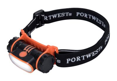 Portwest lampada frontale LED ricaricabile USB PA70