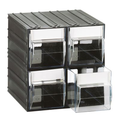 Mobil Plastic cassettiera componibile T/44 4 cassetti Serie MIDI