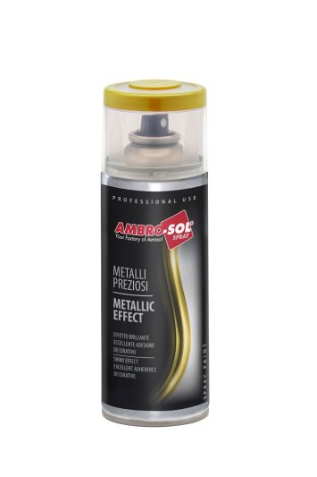 Ambrosol smalto spray effetto metalli preziosi