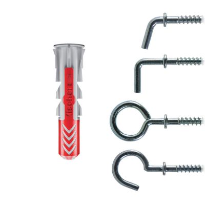 Fischer DuoPower 6 con ganci o occhioli